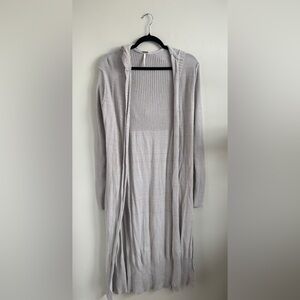 FP Gray Hooded Sweater